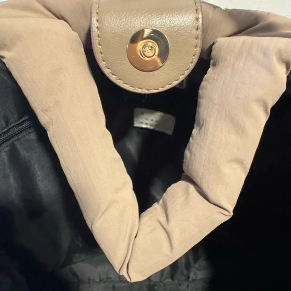 Target Quilted Beige Kate Tote Bag - Picture 8 of 15